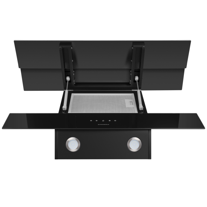 Вытяжки, Вытяжка MAUNFELD MANCHESTER LIGHT 90 черное стекло