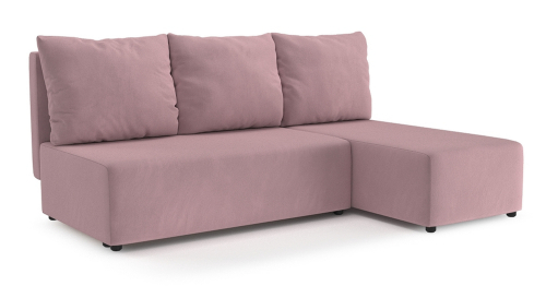 Угловой диван Каир Lux, велюр, правый