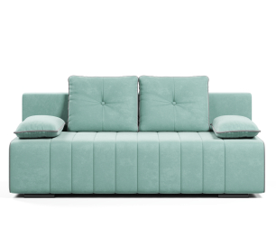 Диван-кровать прямой Лестер аккордеон-евро, велюр