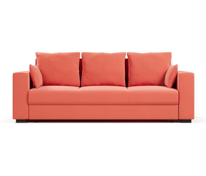 Диваны еврокнижки, Диван прямой Ливерпуль еврокнижка, велюр