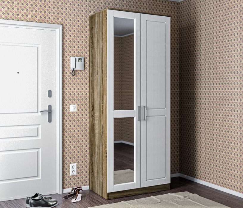 Шкафы распашные, Шкаф 2-х дверный Илона (Прованс) СБ-2666