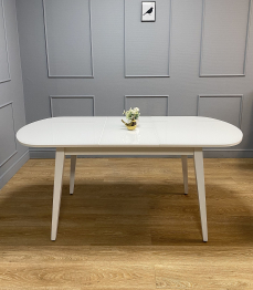 Стол Kenner 1300M раздвижной, стекло глянец