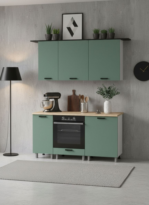 Кухонные шкафы, МК Аленушка В 400 Орешник