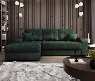 Угловой диван-кровать Лас-Вегас левый, шенилл