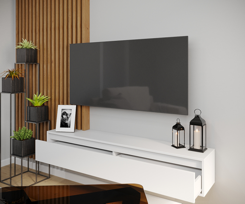 ТВ-тумбы, Тумба TV Подвесная Сити-7