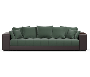 Диван-кровать Дубай еврокнижка,велюр+экокожа