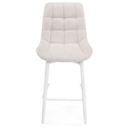 Полубарный стул Алст К крутящийся (белые ноги)