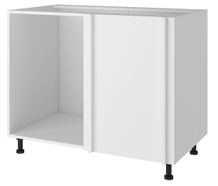 Тумба напольная угловая 100х82 см (фасад 40 см) Салерно