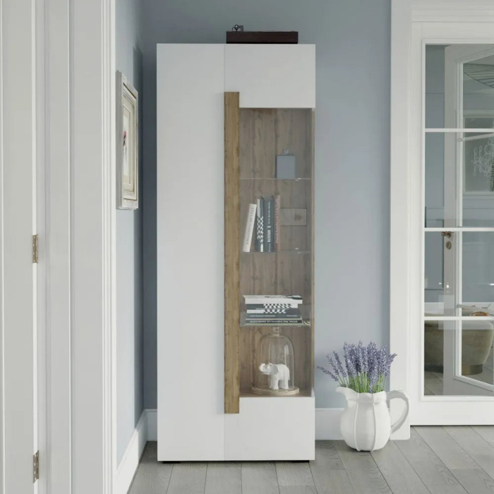 Витрины, Шкаф-витрина двухдверная 1995х766х395 мм