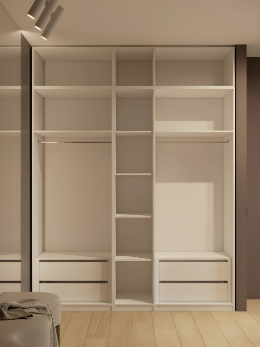 Гардеробные, Шкаф для одежды Гардеробная система 2600х2000х500