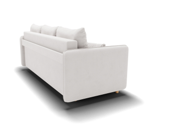 Прямой диван Санти,еврокнижка,велюр