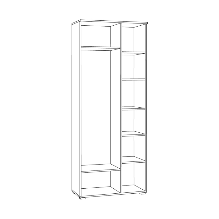 Шкафы распашные, Шкаф Гранд 13.226