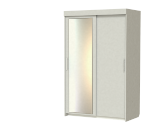 Шкаф-купе шк-18 двухдверный с зеркалом