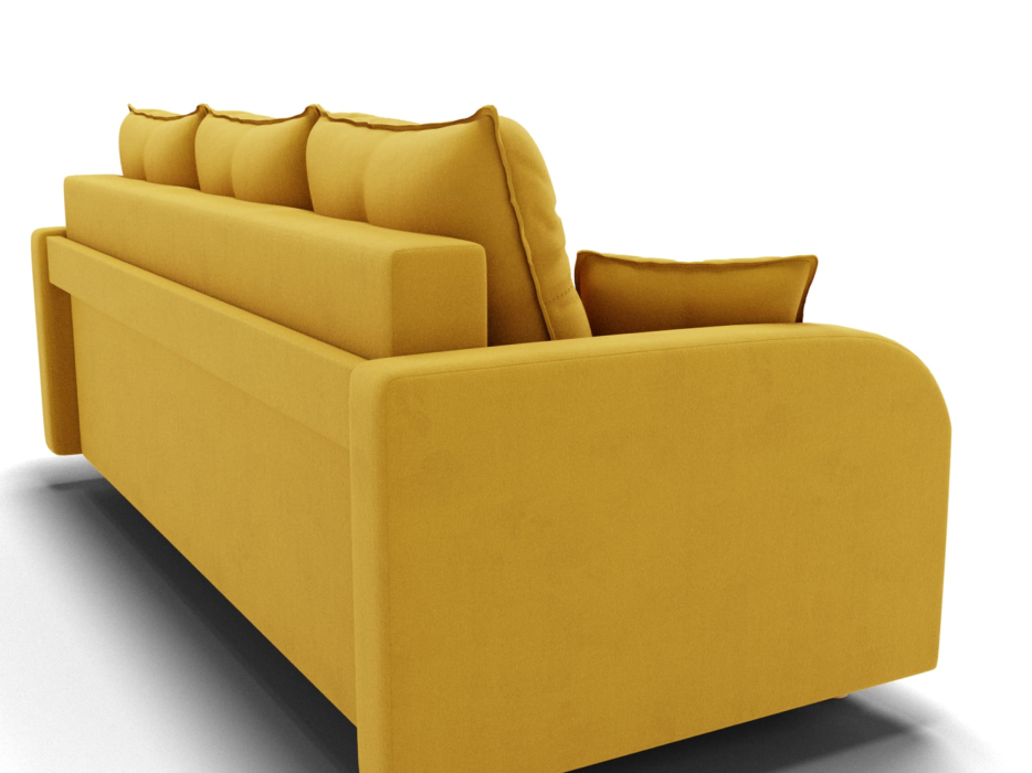 Диваны еврокнижки, Прямой диван Генри,еврокнижка,велюр