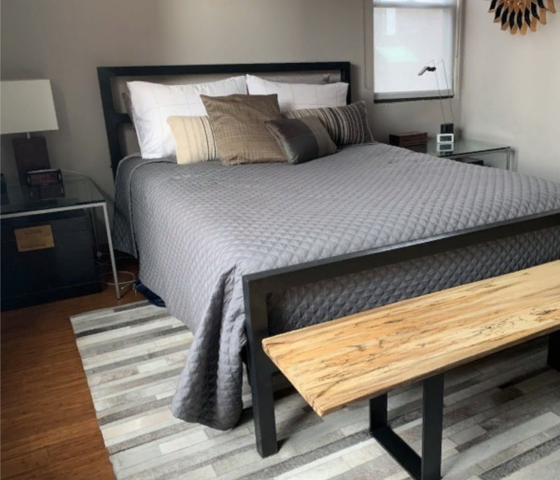 Кровати 120 см, Кровать в стиле лофт Аристо 1.2