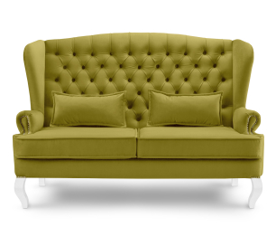 Диван прямой нераскладной Лорд, микровелюр