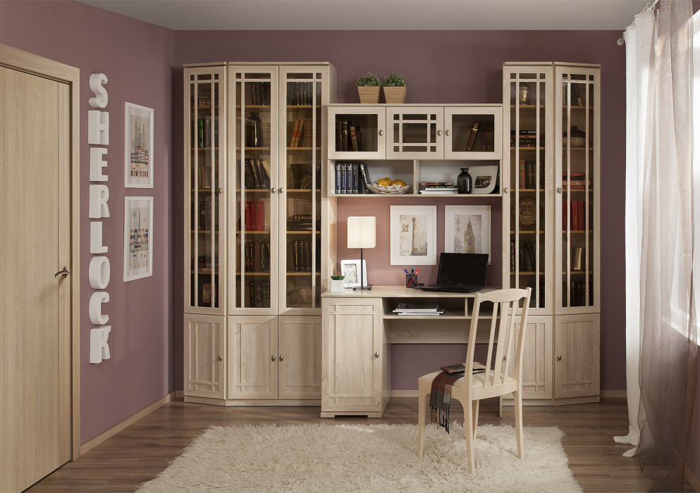 Настенные полки, Модульная система Sherlock (модуль 4) Шкаф навесной