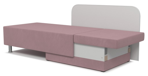 Кушетка Леон Lux, универсальный,  велюр