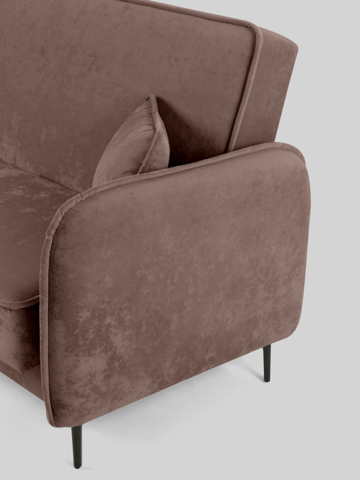 Диваны книжки, Прямой диван Капри, велюр