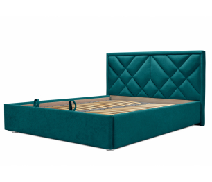 Кровать Сидней 120 с подъемным механизмом, микровелюр