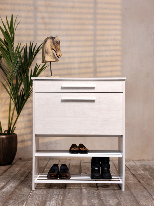 Тумбы, Обувница с ящиком и полками тумба № 10 Macentosh Home