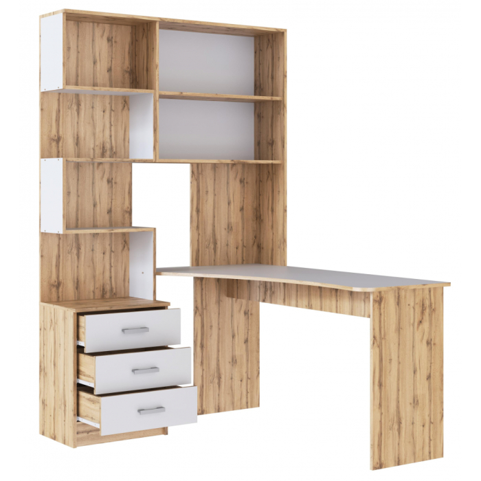 Угловые компьютерные столы, Компьютерный стол Ганор правый