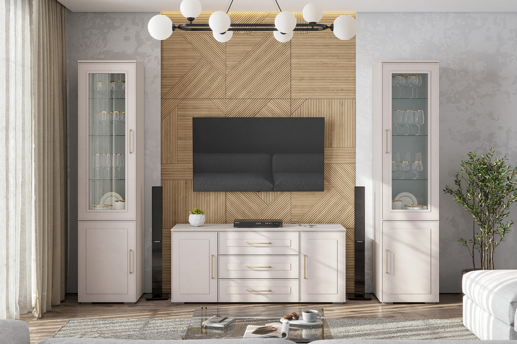 Шкафы распашные, Пенал-витрина Антеро ПС-500