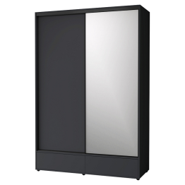 Шкаф-купе 2-дв  MOD 1600 зеркало/лдсп  (в2390*ш1600*г620)