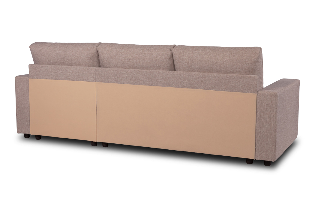 Диваны угловые в гостиную, Угловой диван-кровать Турин, рогожка