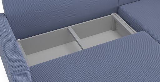 Угловой диван Каир Lux 2 универсальный велюр