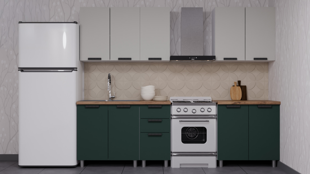 Кухонные гарнитуры, ГК Аленушка 2м Лаванда