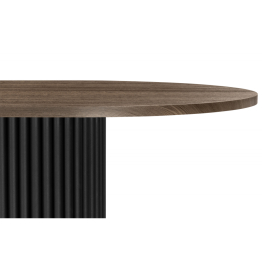 Стол Барон О 160 х 90 (черные ноги)