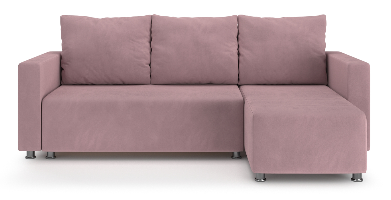 Диваны угловые в гостиную, Угловой диван Каир Lux 2 универсальный велюр