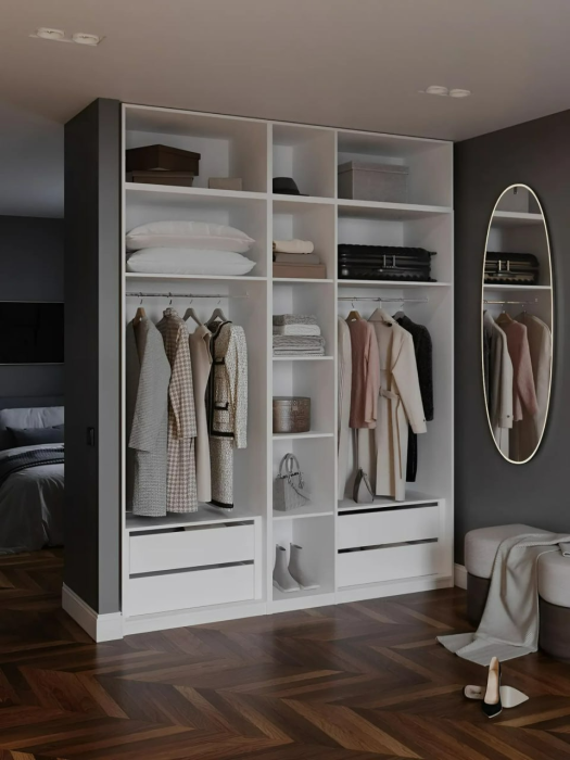 Гардеробные, Шкаф для одежды Гардеробная система 2600х2000х500