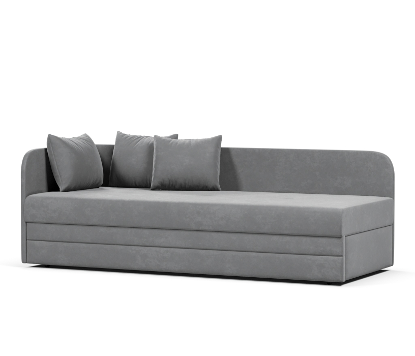 Диваны прямые, Диван прямой Ава 3 нераскладной,велюр