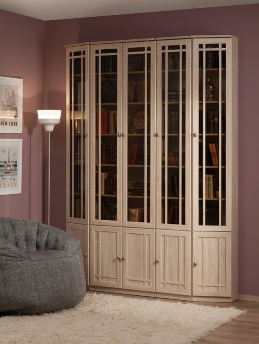 Шкафы распашные, Модульная система Sherlock (модуль 34) Шкаф для книг