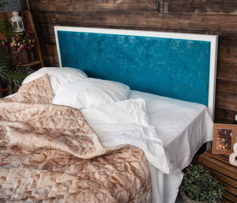 Кровати 140х200, Кровать в стиле лофт Лоренцо 1.4 (Белый)