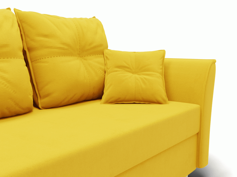 Диваны еврокнижки, Прямой диван Пандора,еврокнижка,велюр