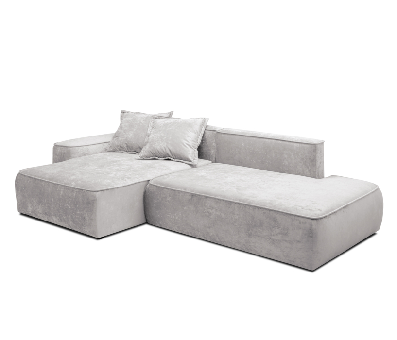 Диваны еврокнижки, Диван угловой "Бали"со спальным местом, микровелюр