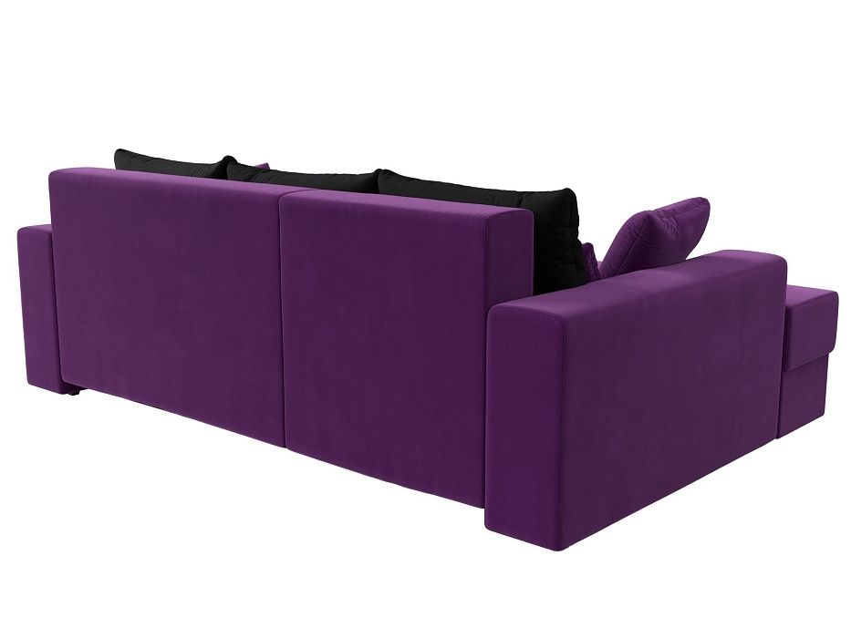 Офисные диваны, Угловой диван Майами левый угол, микровельвет
