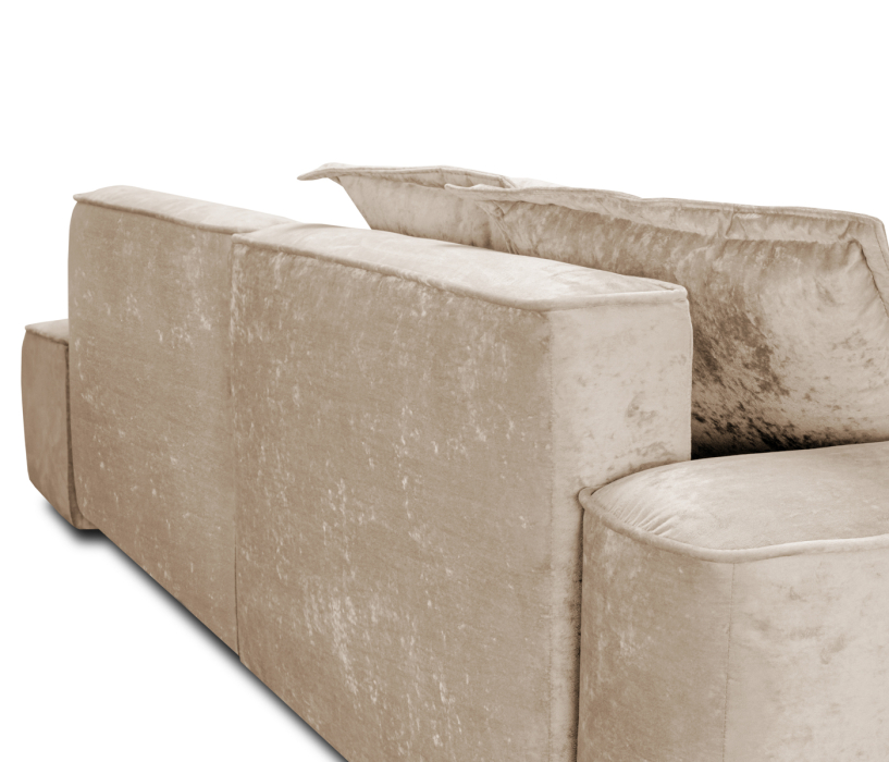 Диваны еврокнижки, Диван угловой "Бали"со спальным местом, микровелюр