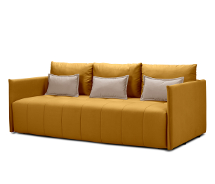 Диван кровать прямой  Чилетти, микровелюр