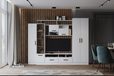 Стенка в гостиную Оскар-5