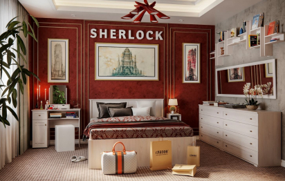 Комод узкий Sherlock 66