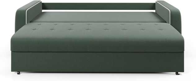 Диван-кровать прямой Атланта с кантом еврокнижка,велюр