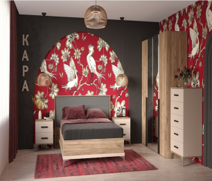 Спальня Кара. Комплект 3