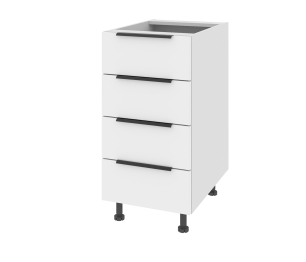 Тумба напольная с 4- мя ящиками 40 х 82 см Фиджи