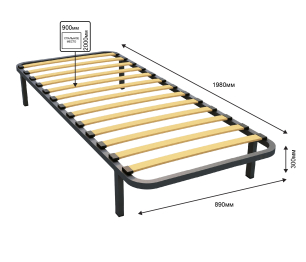 Ортопедическое основание 90х200 см