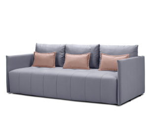 Диван кровать прямой  Чилетти, микровелюр