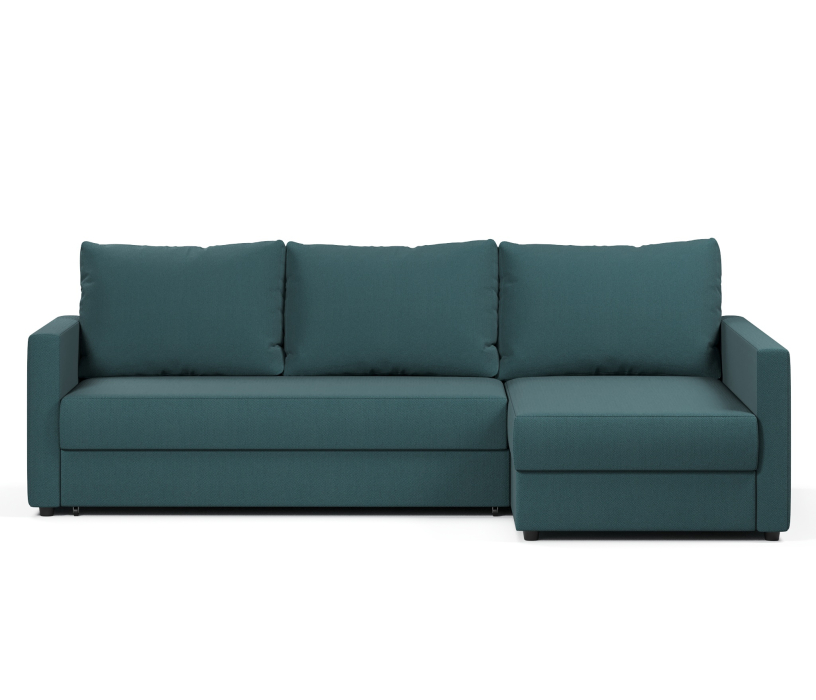 Диваны угловые, Диван угловой Фрисби дельфин, велюр